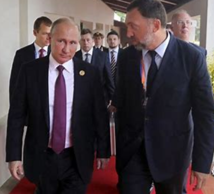 Deripaska and Putin